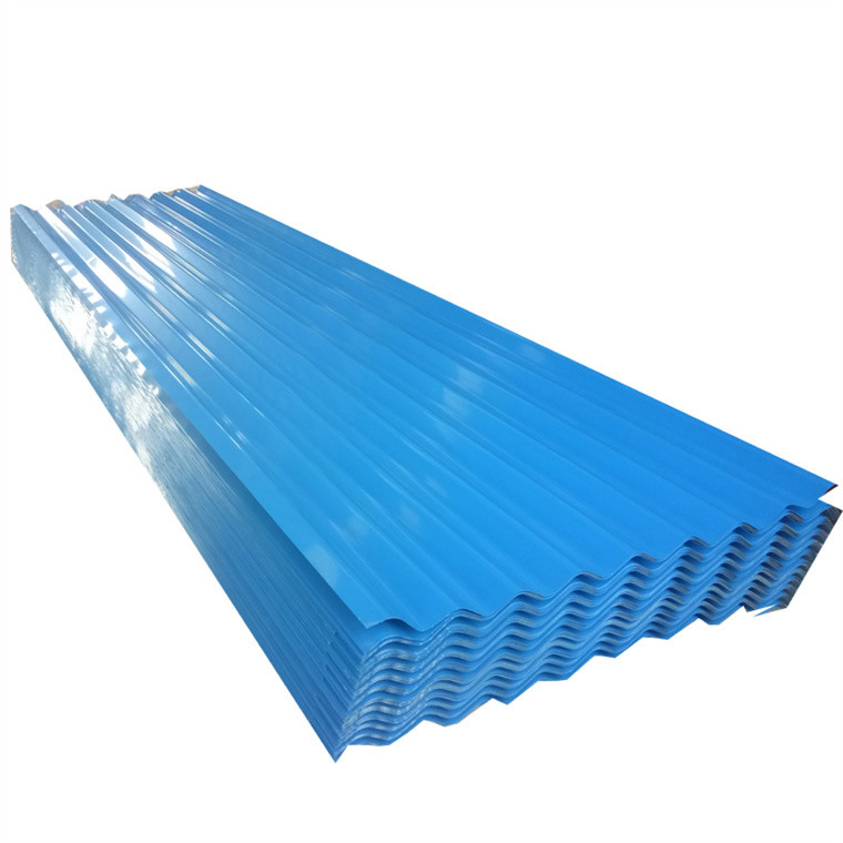 Hot Dipped Zinc Coated Corrugated Metal Roofing Sheets 800mm - 1600mm
