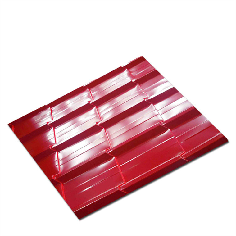 Hot Dipped Zinc Coated Corrugated Metal Roofing Sheets 800mm - 1600mm